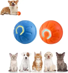 2025 New Interactive Dog Toys Dog Balls,Durable Motion Activated Automatic Rolling Ball Toys for/Small/Medium Dogs (2pc)