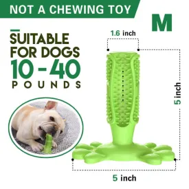 3pcs Meat-Flavored Dog Toothbrush