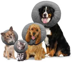 58412027: Poly Filled Adjustable E-Collar, Sm