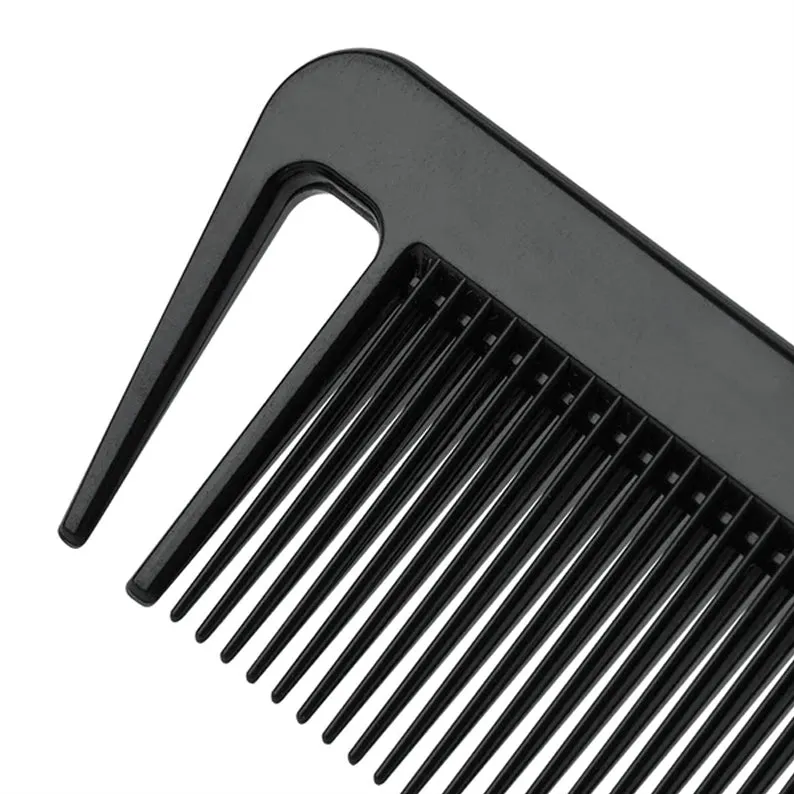 ANNIE #00097 Rat Tail Section Comb [BLACK]