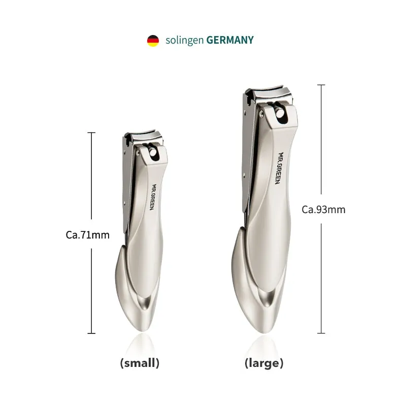 Beauty Nail Clippers Stainless Steel Anti Splash Fingernail Cutter