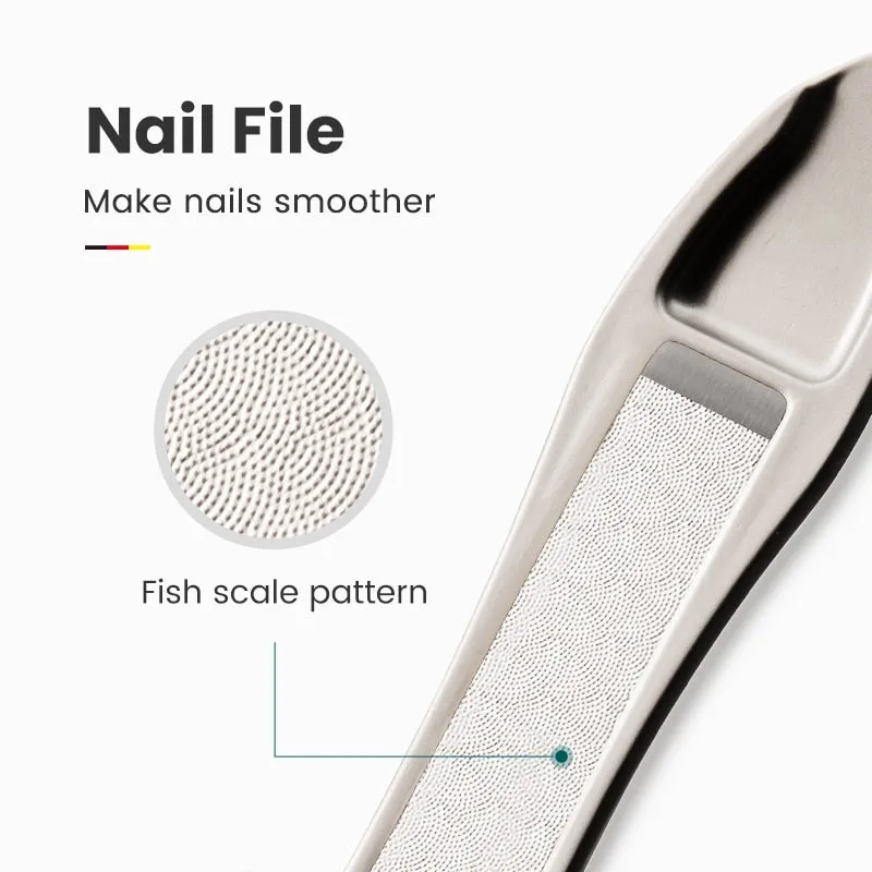 Beauty Nail Clippers Stainless Steel Anti Splash Fingernail Cutter