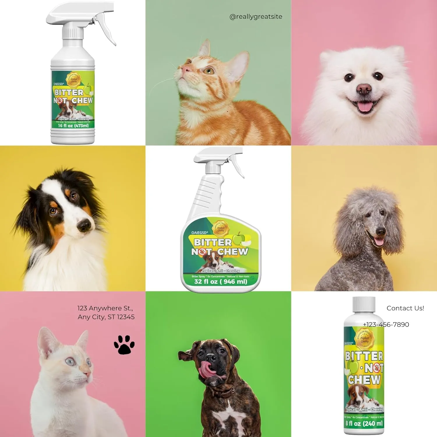 Bitters for Dog Chewing - Effective Chew Deterrent - 16oz