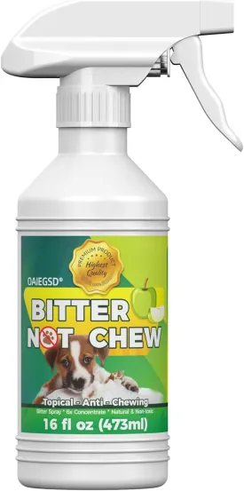 Bitters for Dog Chewing - Effective Chew Deterrent - 16oz