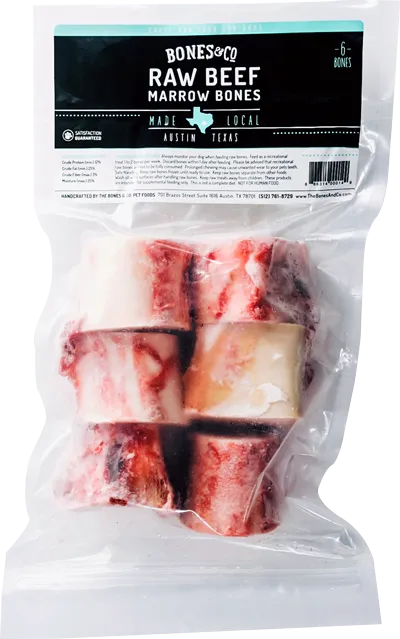 Bones & Co Beef Bones 2" 6 Pack