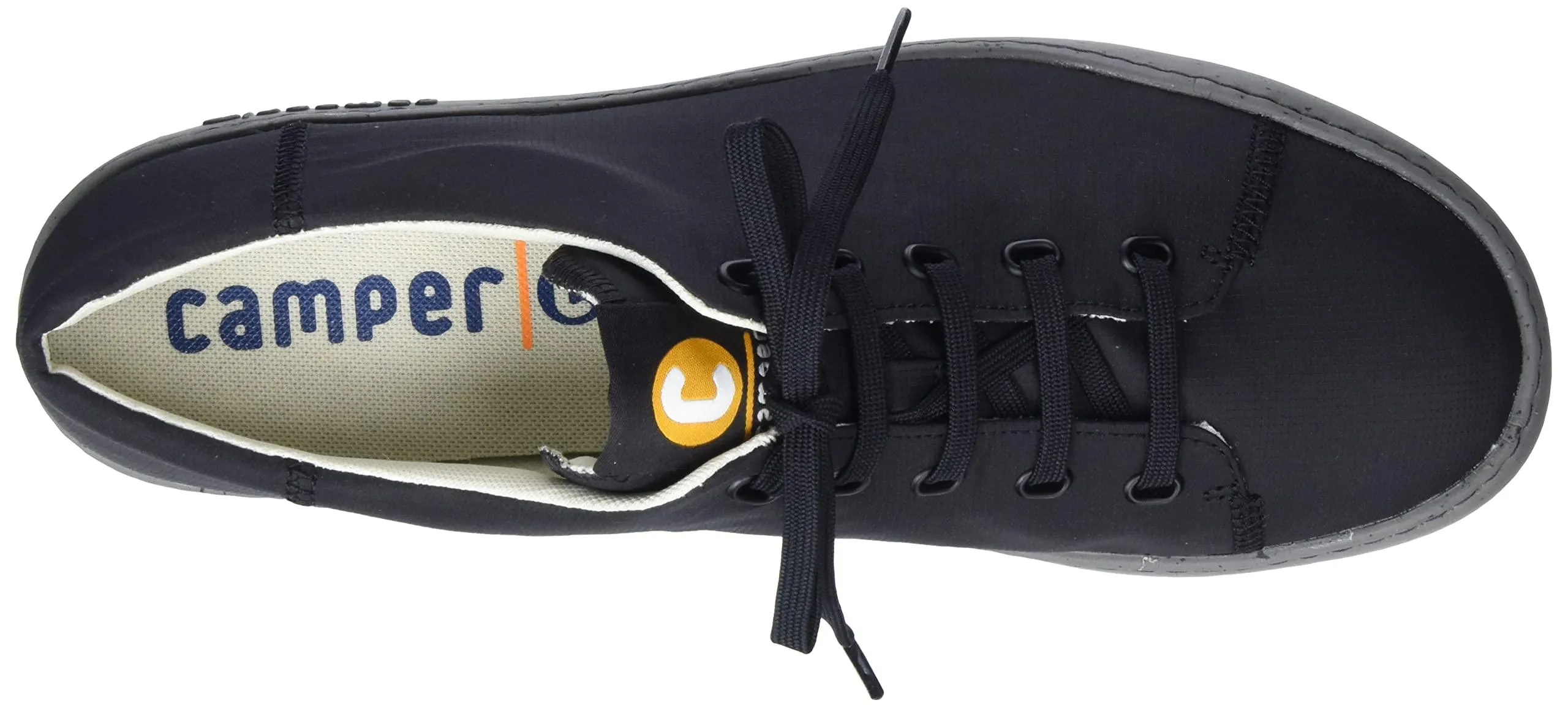 Camper Men's Black Peu Touring Size 10 Recycled Fabric Sneaker