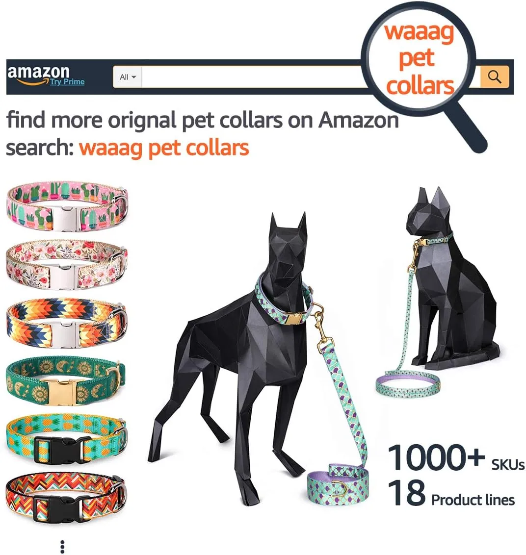 Cat Collars, Gold Moons and Stars Cat Collar, Safety Breakaway Cat Collar, Glow in The Dark (Standard 9"-15" Neck, Coral Pink)