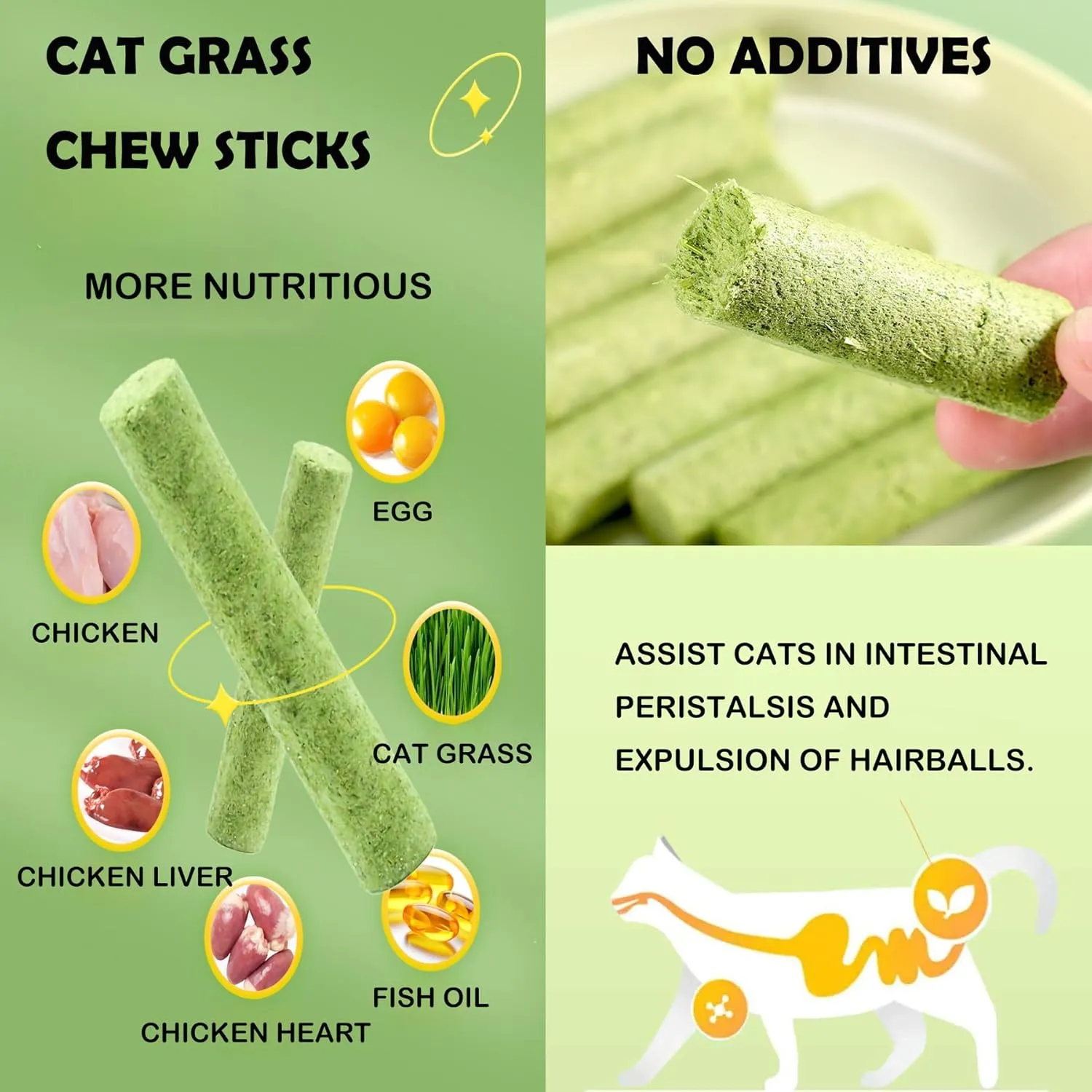 Cat Toys for Indoor Cats 9pcs Saury Fish Toy Catnip Toys Cats Interactive Toys Kitten Dental Gifts Cat Kicker Grass Stick Kitty Chew Plush with Bells