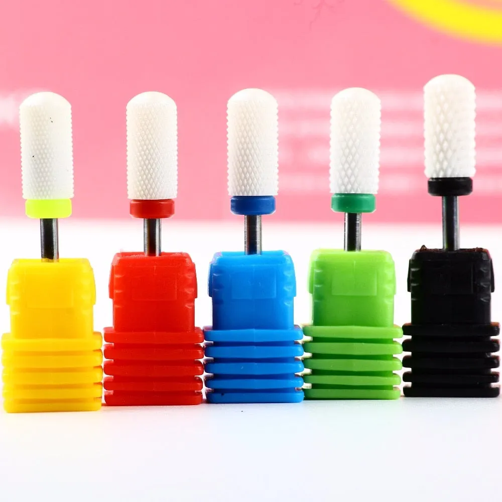 Ceramic Mill Manicure Machine Set Cutter For Pedicure Electric Nail Files Nail Drill Bit
