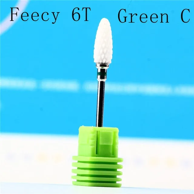 Ceramic Mill Manicure Machine Set Cutter For Pedicure Electric Nail Files Nail Drill Bit