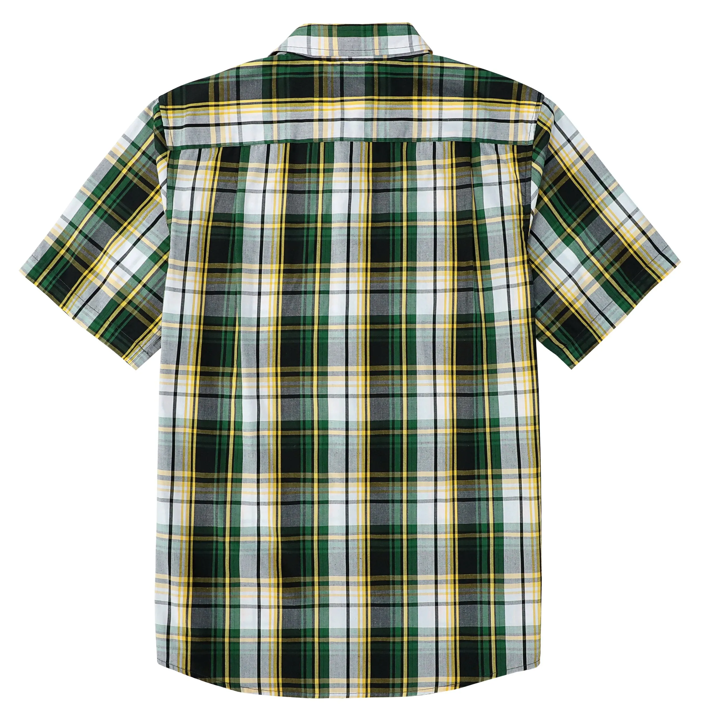Dubinik® Mens Short Sleeve Button Down Shirts Summer Vintage Short Sleeve Button Down Men Lightweight Men's Casual Shirts#51004