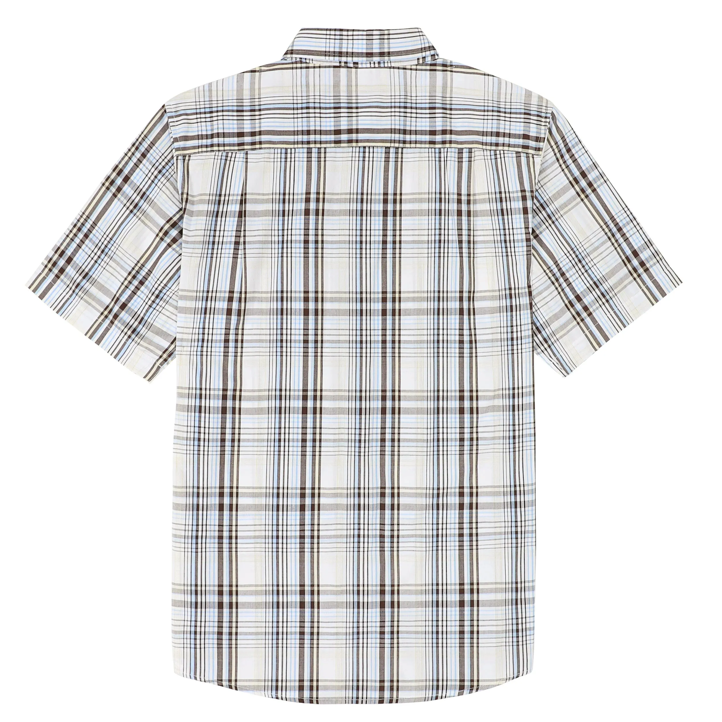 Dubinik® Mens Short Sleeve Button Down Shirts Summer Vintage Short Sleeve Button Down Men Lightweight Men's Casual Shirts#51007