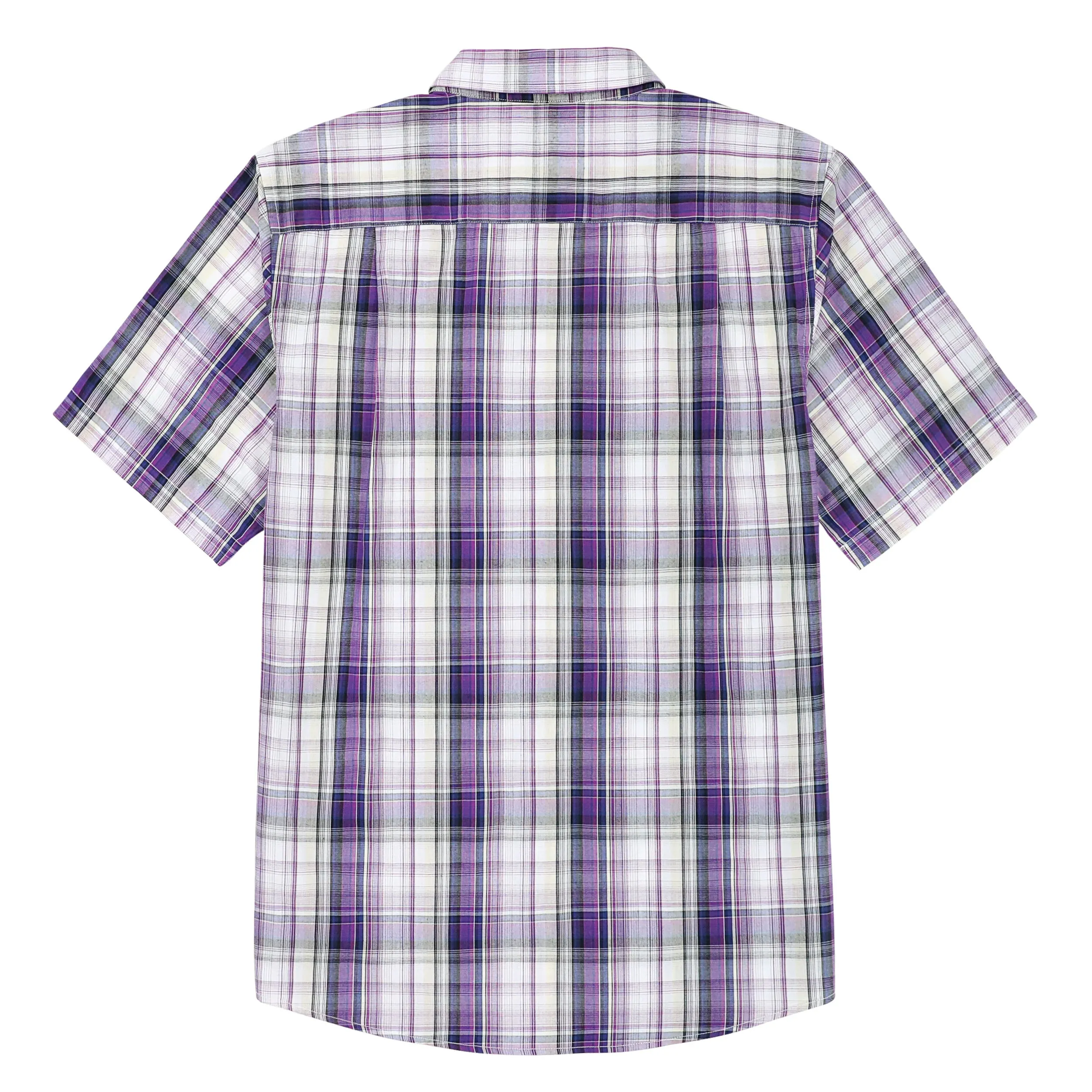 Dubinik® Mens Short Sleeve Button Down Shirts Summer Vintage Short Sleeve Button Down Men Lightweight Men's Casual Shirts#51008