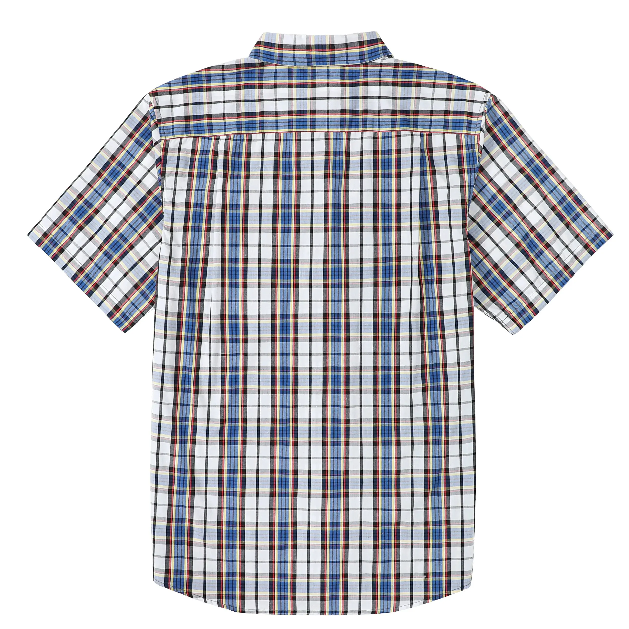 Dubinik® Mens Short Sleeve Button Down Shirts Summer Vintage Short Sleeve Button Down Men Lightweight Men's Casual Shirts#51009