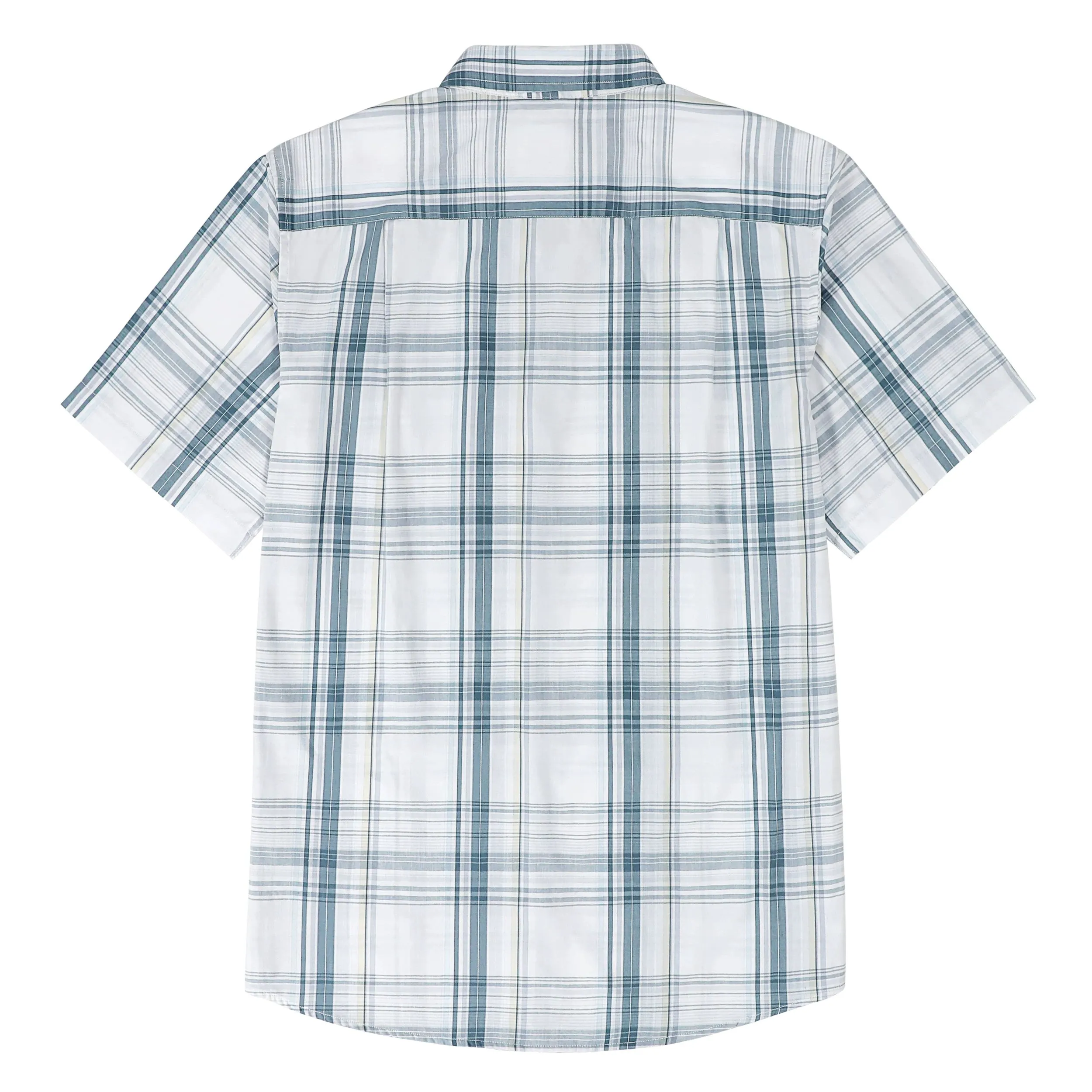 Dubinik® Mens Short Sleeve Button Down Shirts Summer Vintage Short Sleeve Button Down Men Lightweight Men's Casual Shirts#51016