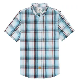 Dubinik® Mens Short Sleeve Button Down Shirts Summer Vintage Short Sleeve Button Down Men Lightweight Men's Casual Shirts#51018