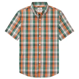 Dubinik® Mens Short Sleeve Button Down Shirts Summer Vintage Short Sleeve Button Down Men Lightweight Men's Casual Shirts#51020