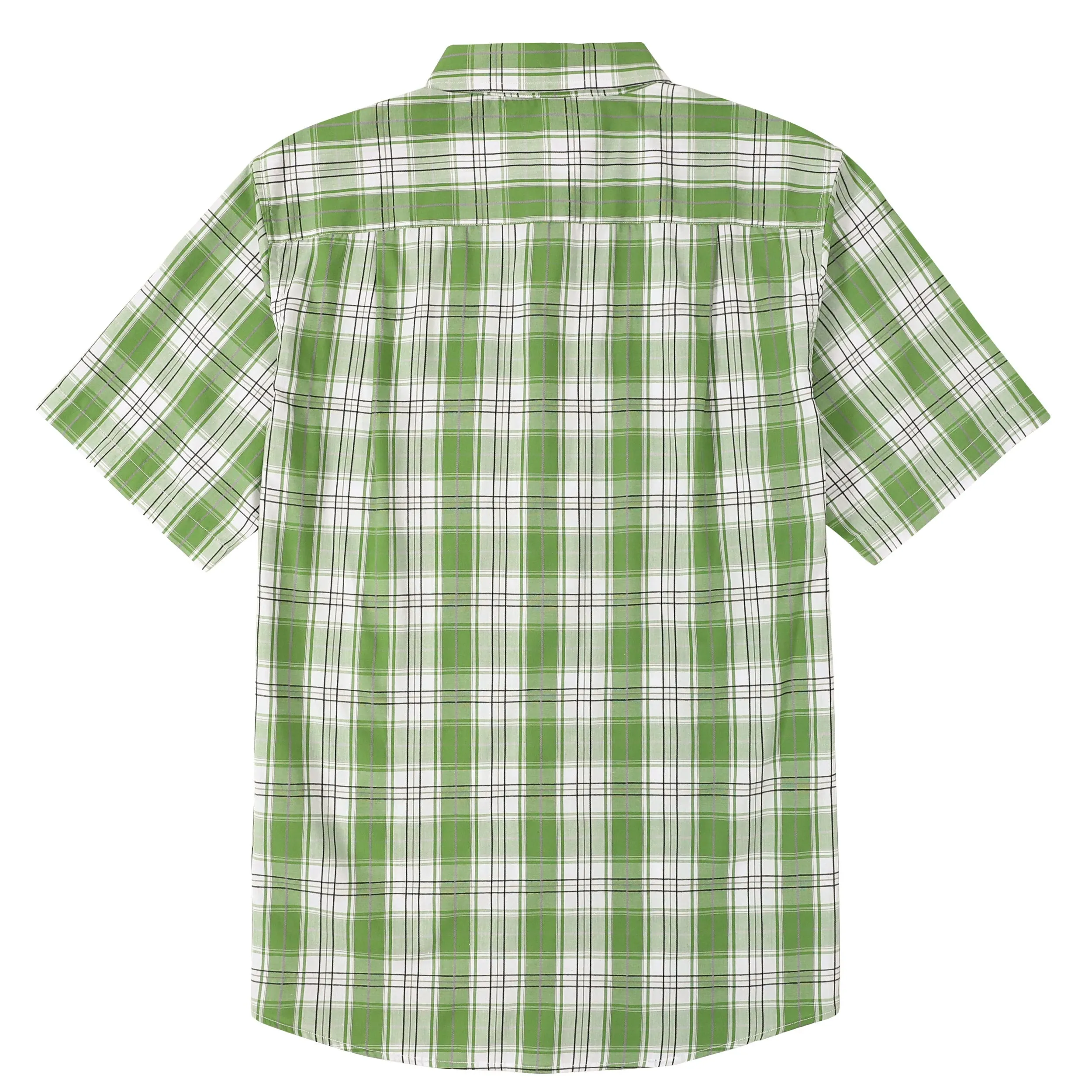 Dubinik® Mens Short Sleeve Button Down Shirts Summer Vintage Short Sleeve Button Down Men Lightweight Men's Casual Shirts#51022