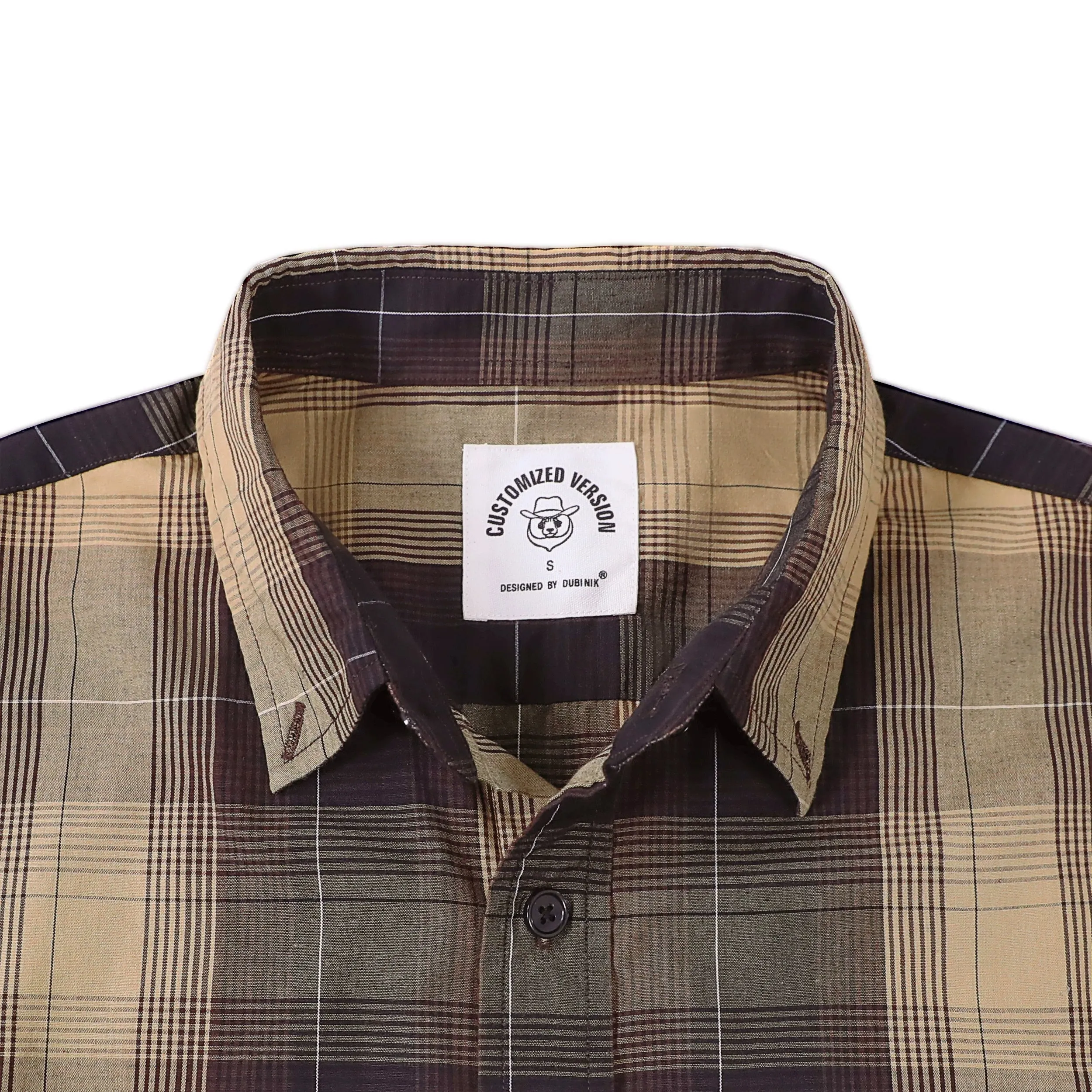 Dubinik® Mens Short Sleeve Button Down Shirts Summer Vintage Short Sleeve Button Down Men Lightweight Men's Casual Shirts#51027