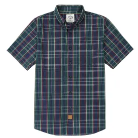 Dubinik® Mens Short Sleeve Button Down Shirts Summer Vintage Short Sleeve Button Down Men Lightweight Men's Casual Shirts#51032