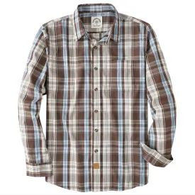 Dubinik®Mens Long Sleeve Casual Button Down Vintage Plaid Shirts#52001