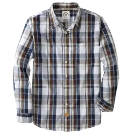 Dubinik®Mens Long Sleeve Casual Button Down Vintage Plaid Shirts#52006