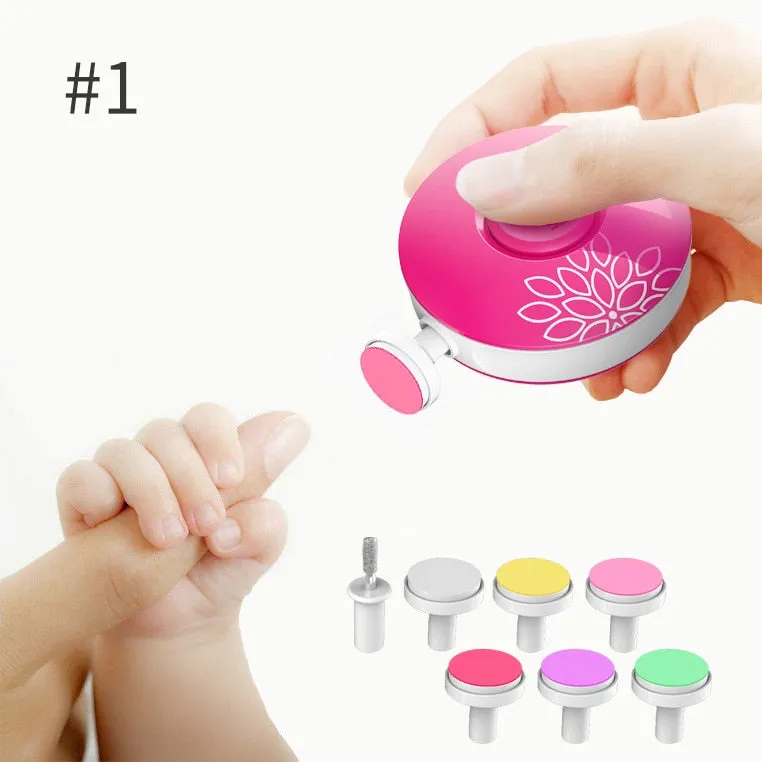 Electric Drill Buffer Baby Nail Art Design Tools