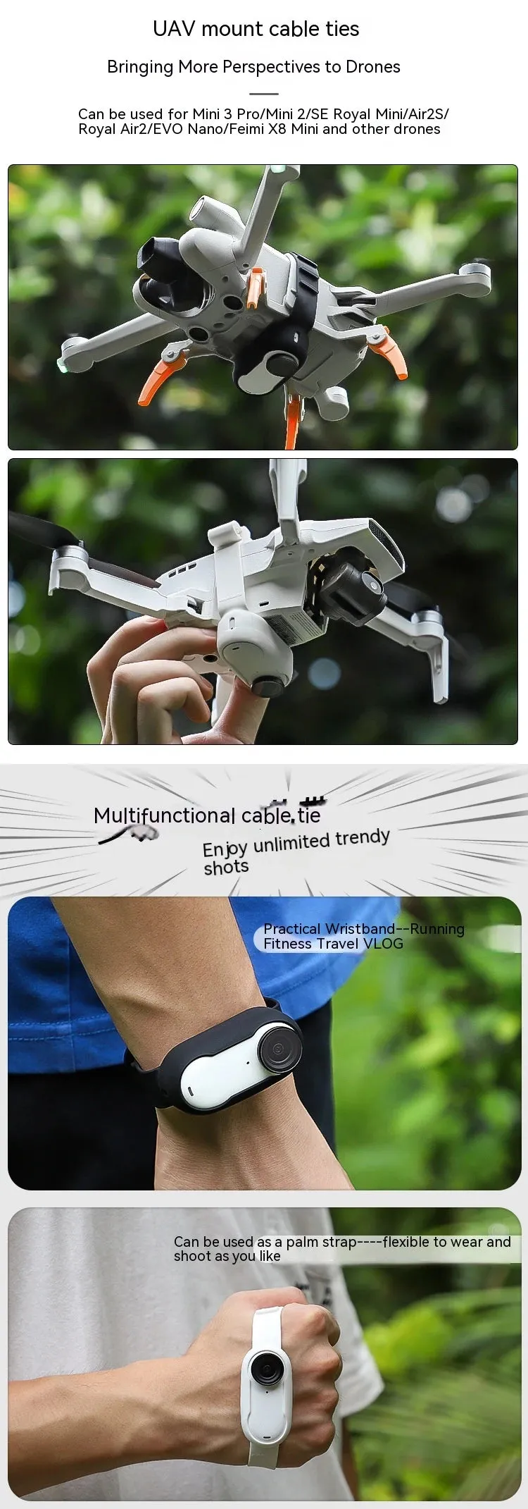 Fangshion Pet camera collar