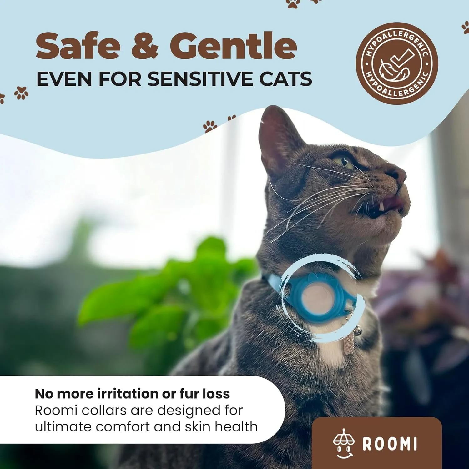 Hypoallergenic Apple Airtag Cat Collar with Breakaway Clasp, Bell & ID Tag. Compatible with Airtag. Waterproof & Lightweight cat Collar airtag Holder. Durable & Tear Resistant Cat Airtag Collar.