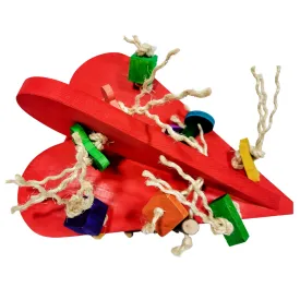 King Size Bunny Love Heart Toy