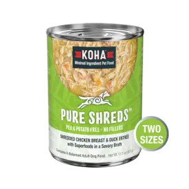 KOHA Pure Shreds Shredded Chicken Breast & Duck Entrée