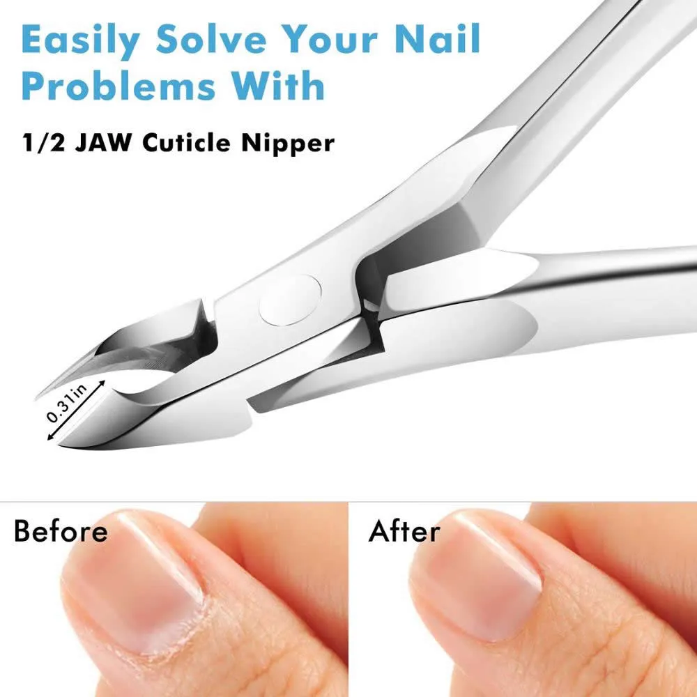 Kulis - Stainless Sharp Edge Cuticle Cutter - Premium Quality