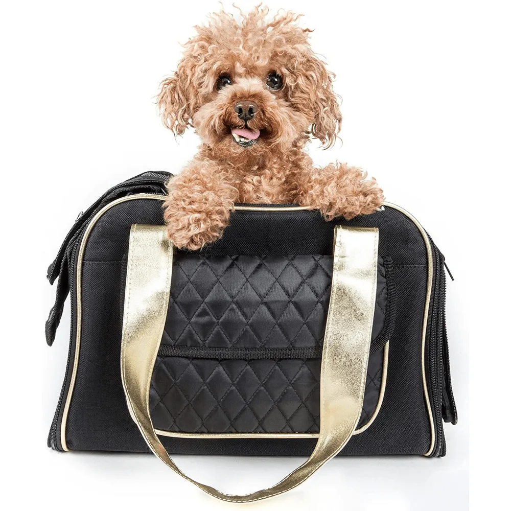 Luxury Pet Dog / Cat Travel Carrier Purse Bag