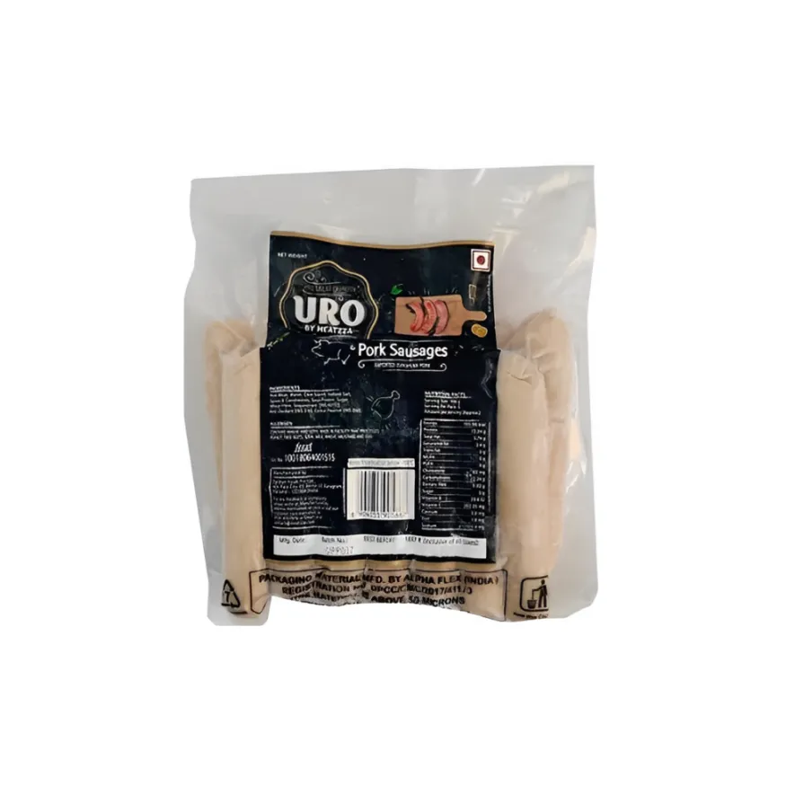 Meatzza Pork Sausages 250g – Premium Pork Sausages for Grilling & Cooking