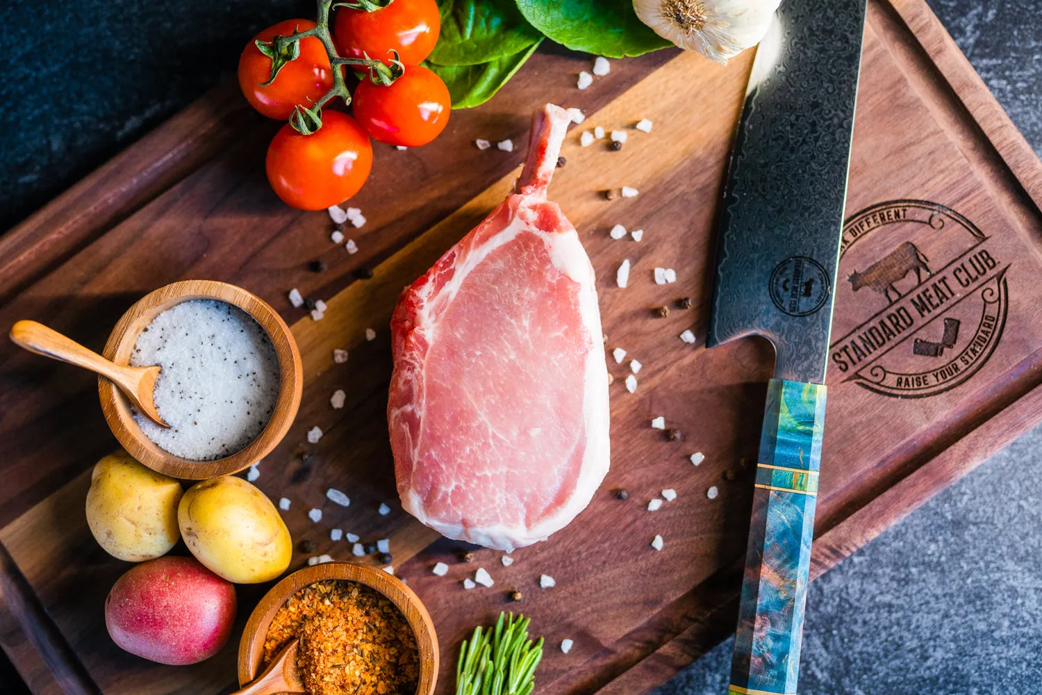 Niman Ranch Bone-in French Style Pork Chop