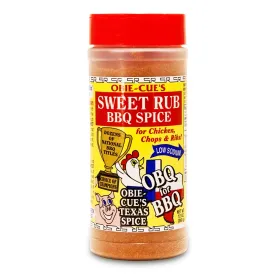 Obie-Cue's Sweet Rub BBQ Spice - 12oz