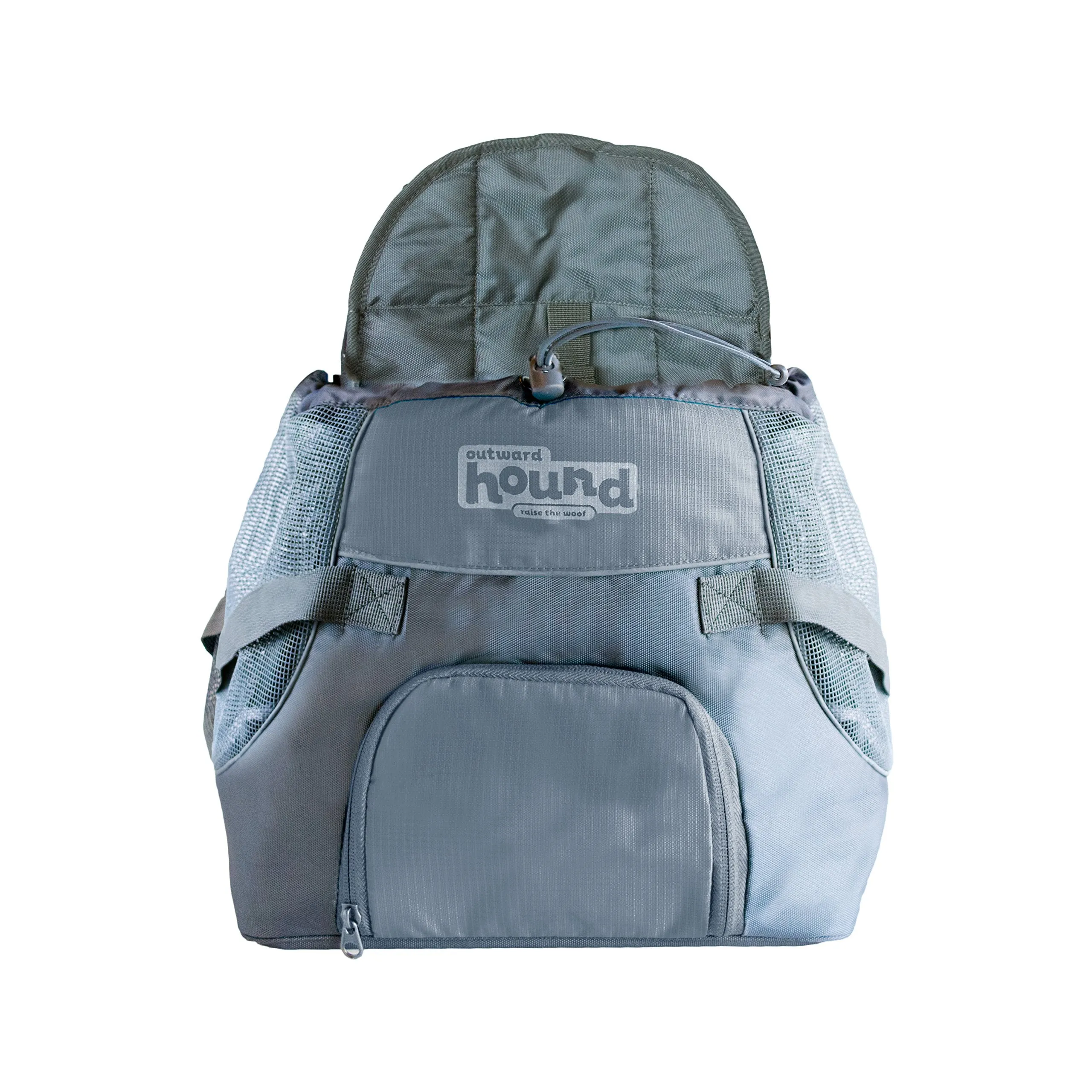 Outward Hound PoochPouch Front-Pack Pet Carrier - Gray - Medium