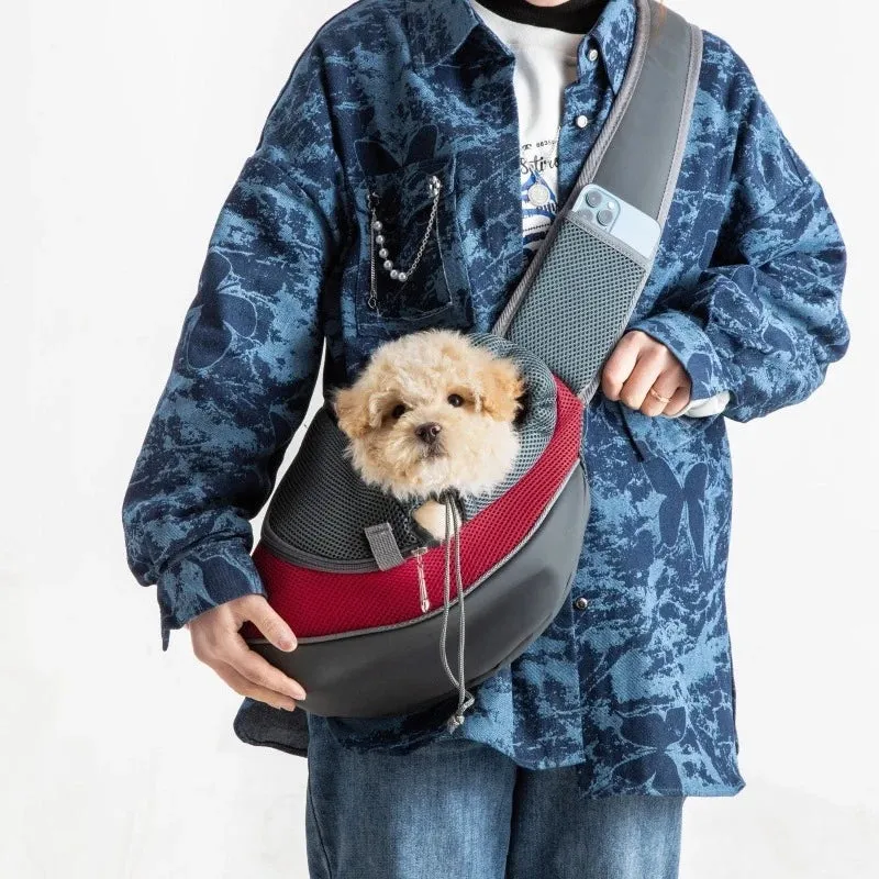 Pet Carrier Backpack – Comfortable Mesh Travel Tote for Cats & Small Dogs