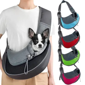 Pet Carrier Backpack – Comfortable Mesh Travel Tote for Cats & Small Dogs
