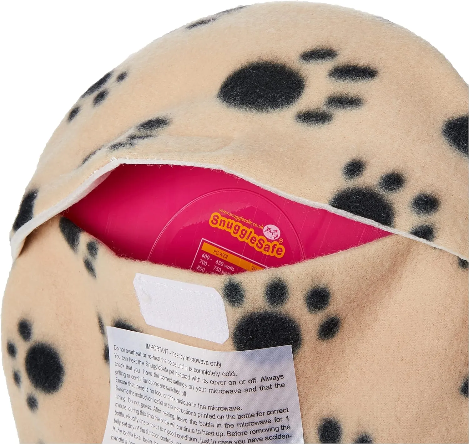 Pet Heating Pad by Snuggle Safe, Pet Microwaveable Heat Pad, Safe Pet Bed Warmer