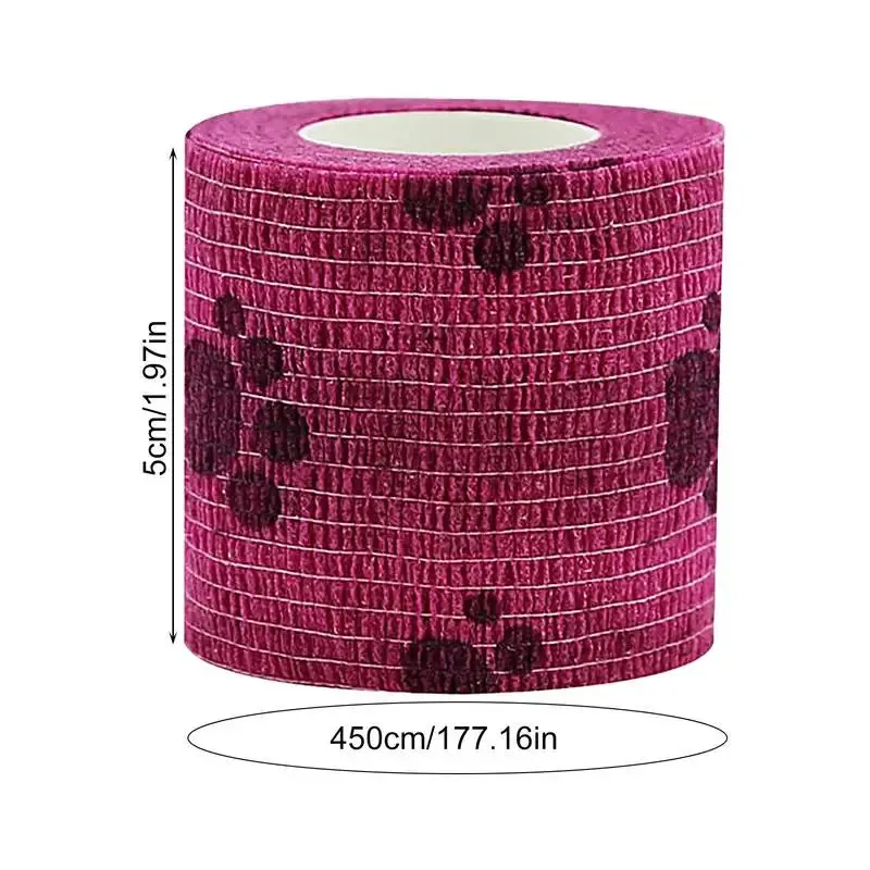 Pet Wrap Bandage Breathable Dog Bandage Shoes | Vet Pet Wraps Dog Cohesive Bandage Multifunctional Pet Wound Care Bandage