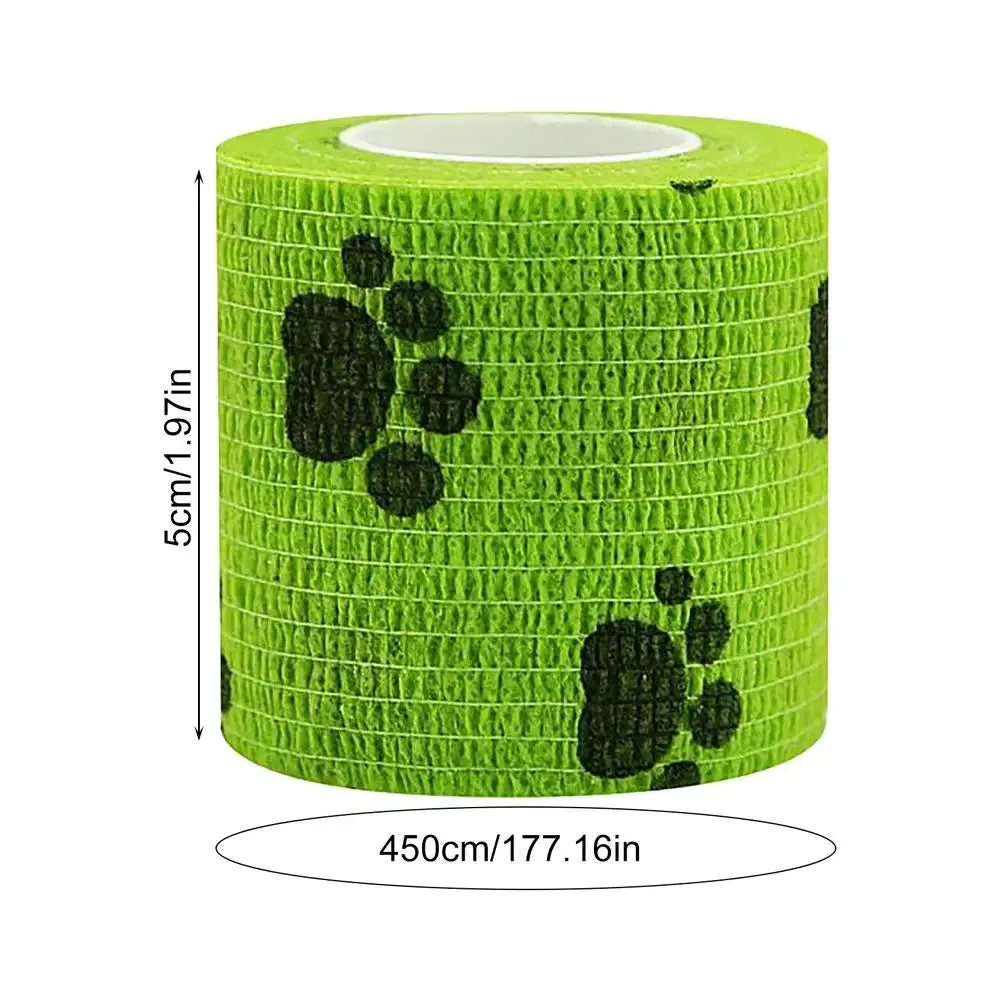 Pet Wrap Bandage Breathable Dog Bandage Shoes | Vet Pet Wraps Dog Cohesive Bandage Multifunctional Pet Wound Care Bandage