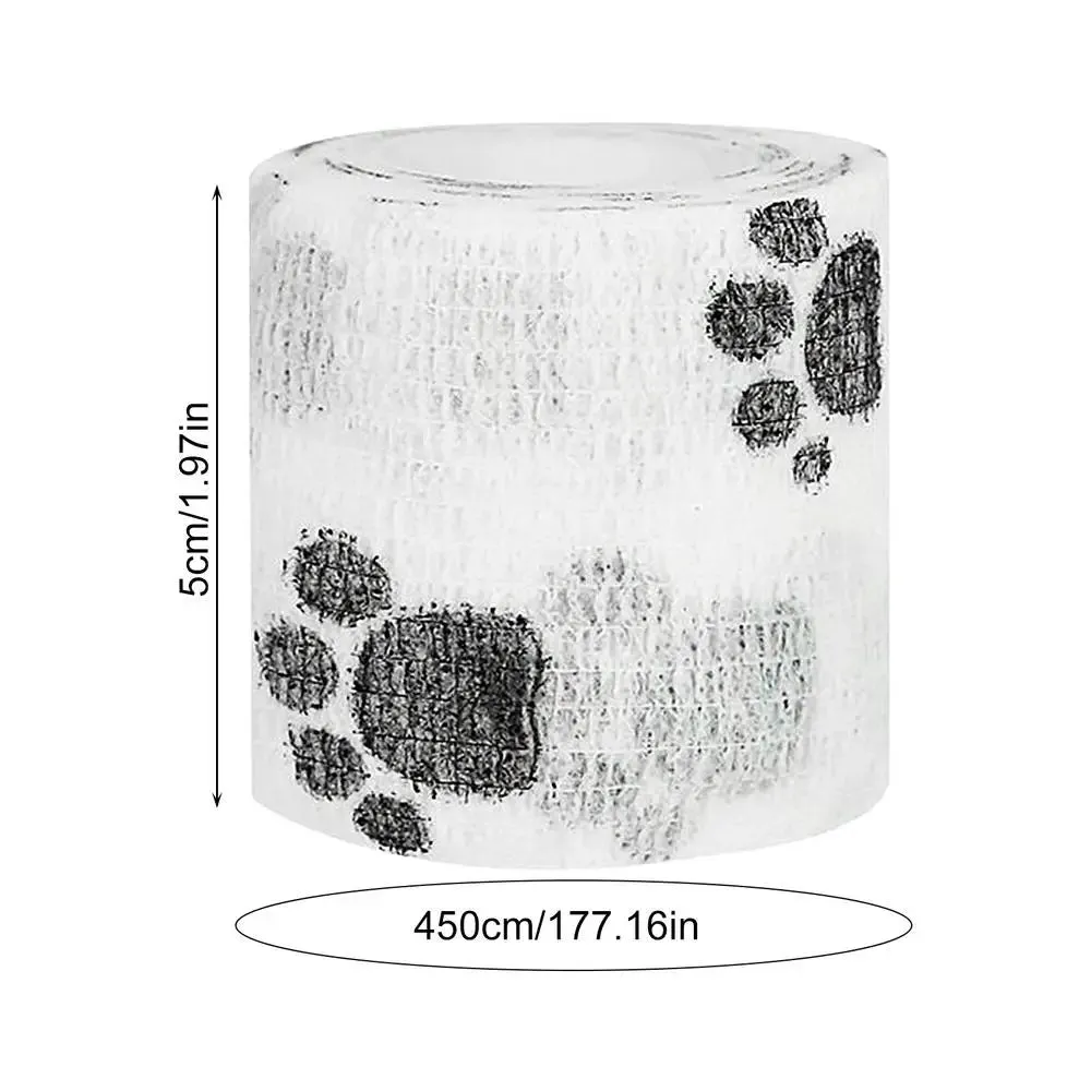 Pet Wrap Bandage Breathable Dog Bandage Shoes | Vet Pet Wraps Dog Cohesive Bandage Multifunctional Pet Wound Care Bandage