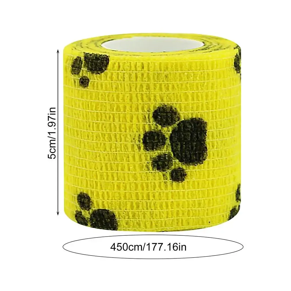 Pet Wrap Bandage Breathable Dog Bandage Shoes | Vet Pet Wraps Dog Cohesive Bandage Multifunctional Pet Wound Care Bandage