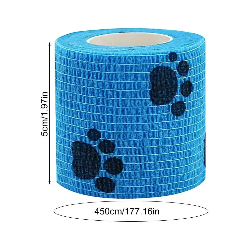 Pet Wrap Bandage Breathable Dog Bandage Shoes | Vet Pet Wraps Dog Cohesive Bandage Multifunctional Pet Wound Care Bandage