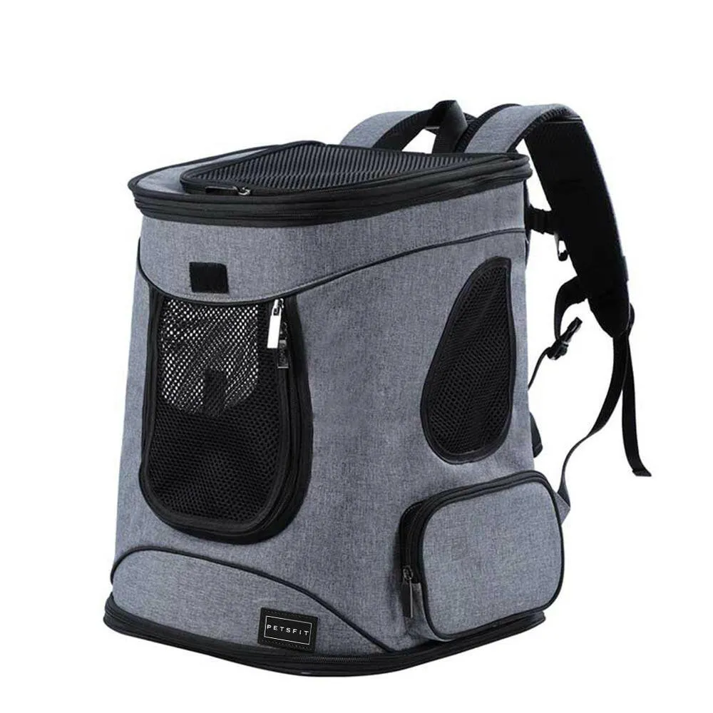 PETSFIT Soft Pet Backpack Carrier for Hiking