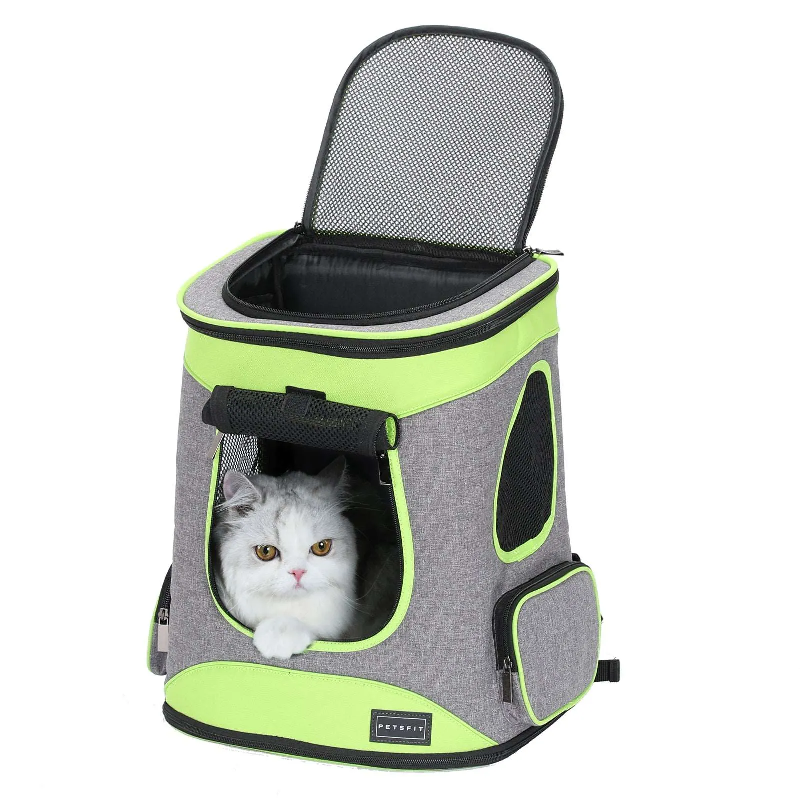PETSFIT Soft Pet Backpack Carrier for Hiking
