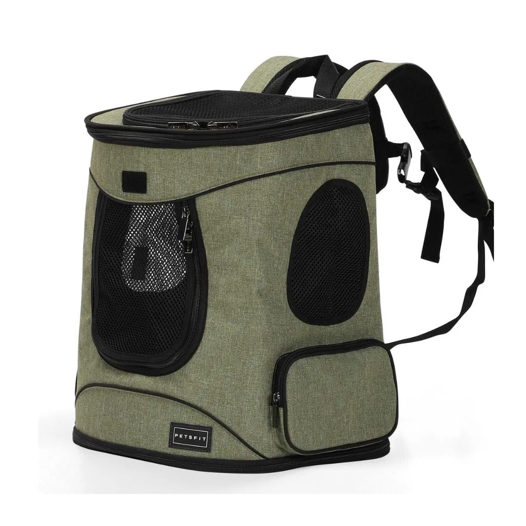PETSFIT Soft Pet Backpack Carrier for Hiking