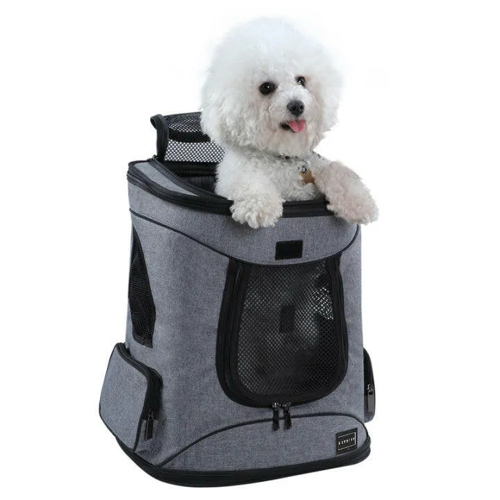 PETSFIT Soft Pet Backpack Carrier for Hiking