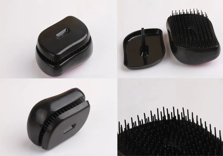 Professional Portable Colors Anti-Static Hair Styling Comb Brush Comb 6 Colors